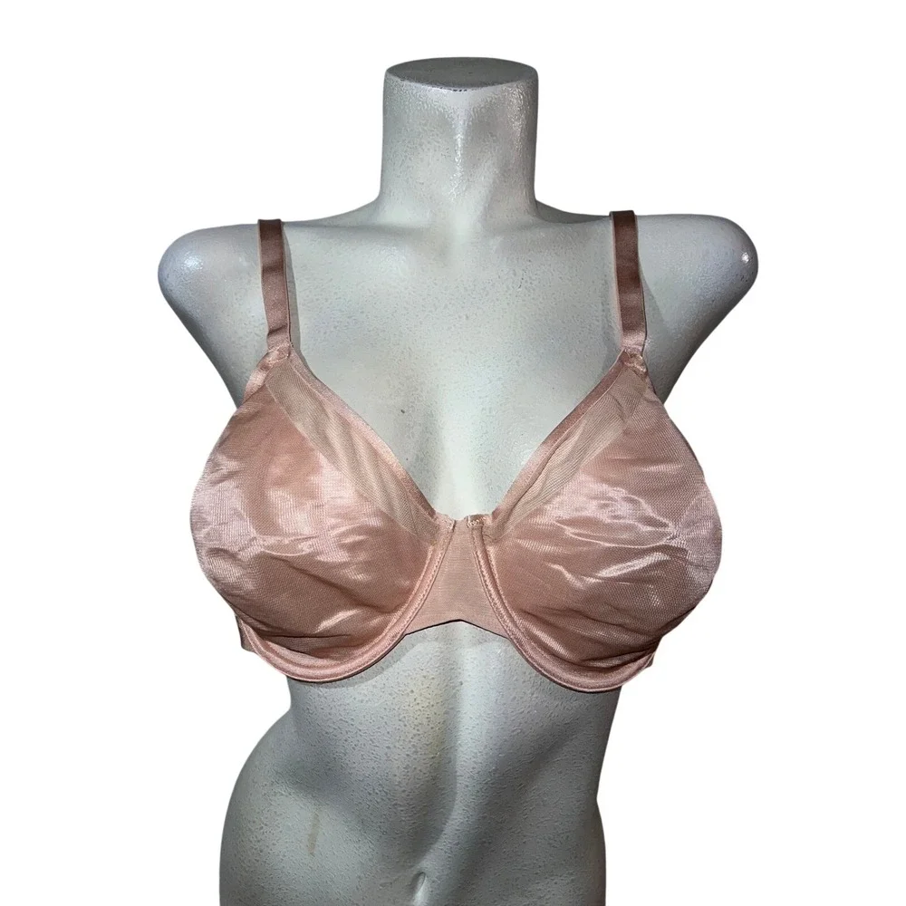 Soma Unbelievable Lift Perfect Coverage Underwire Bra Peach Rose Gold 42C